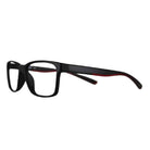 Lunettes Help Me! S4210 Noir, vue de trois quarts avec branches ouvertes 